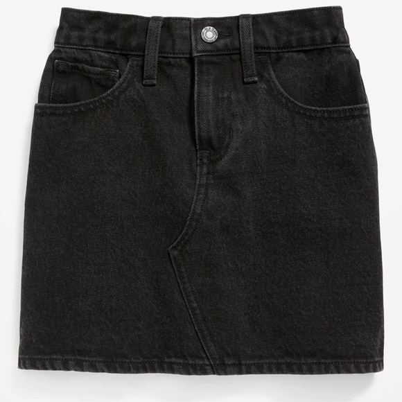 High-Waisted Jean Skirt for Girls - Picture 1 of 3